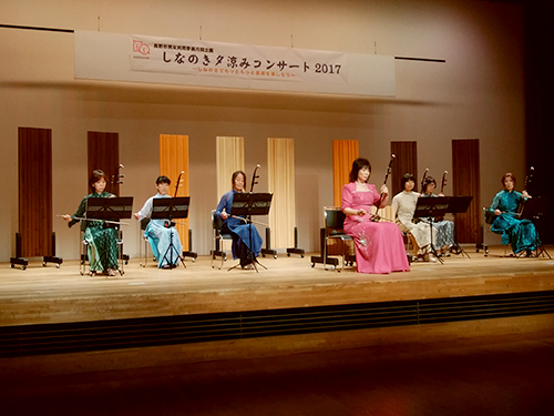長野市勤労者女性会館しなのき様主催「夕涼みコンサート　2017」
